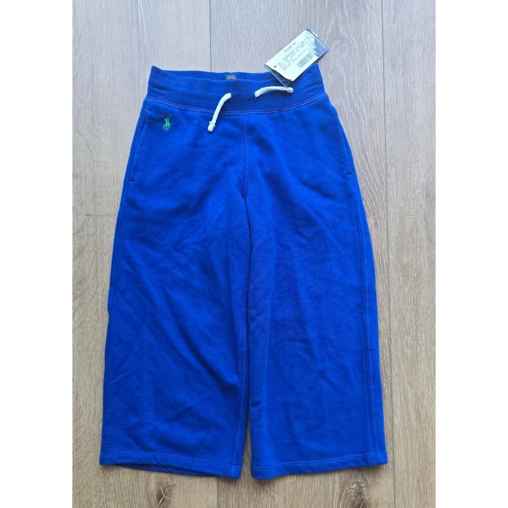 Polo Ralph Lauren Toddler and Little Girls French Terry Wide Leg Sweatpants 3 3t